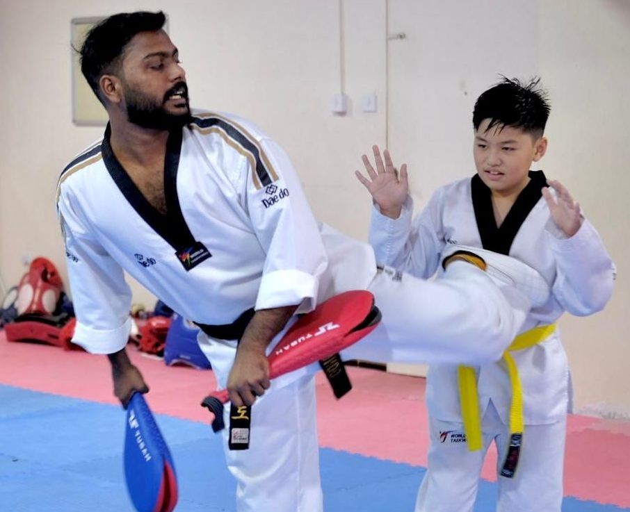 Advanced Taekwondo training Bahrain - competition martial arts at Excellent Taekwondo academy