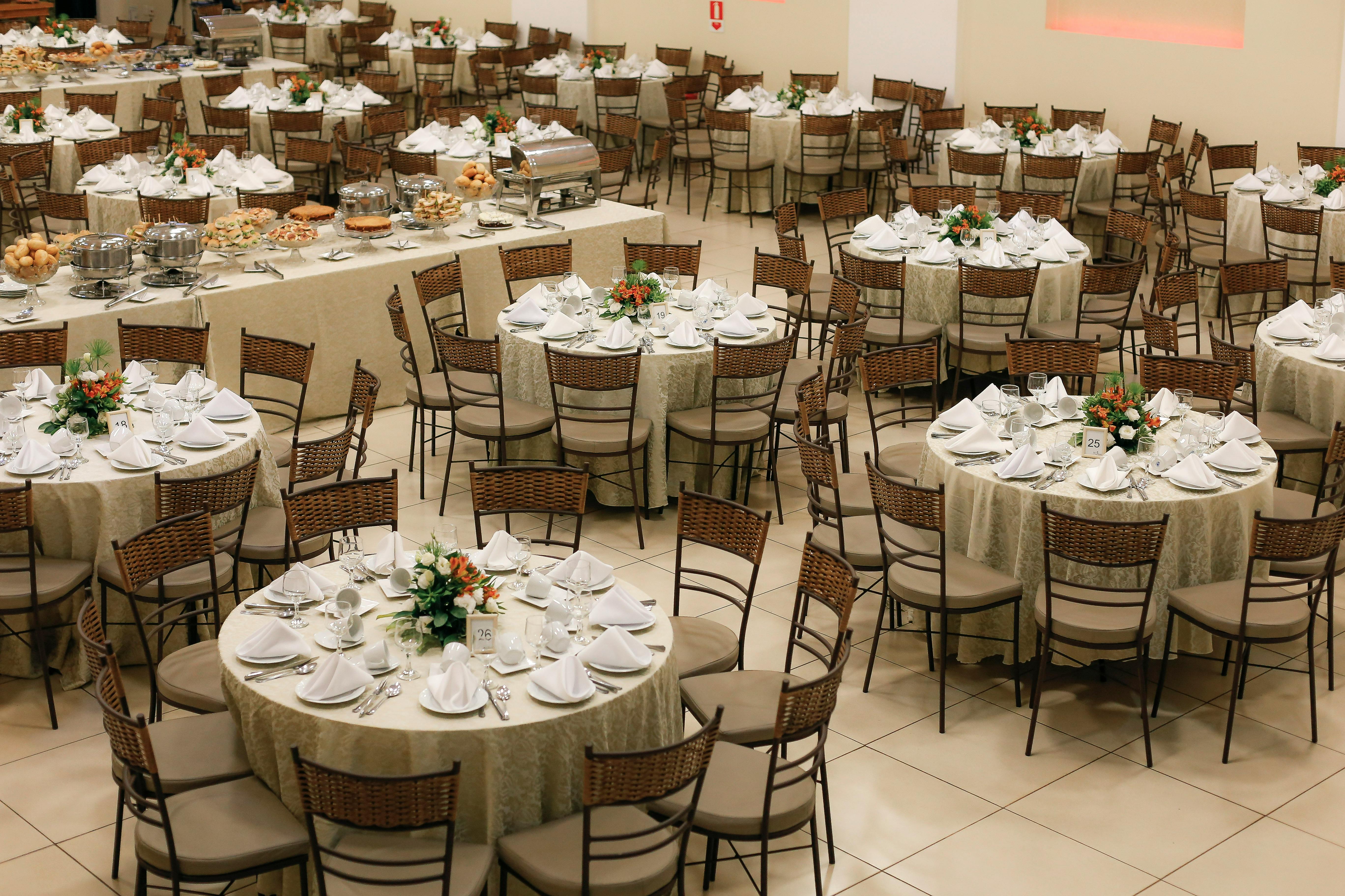 Product launch and event banquet arrangement